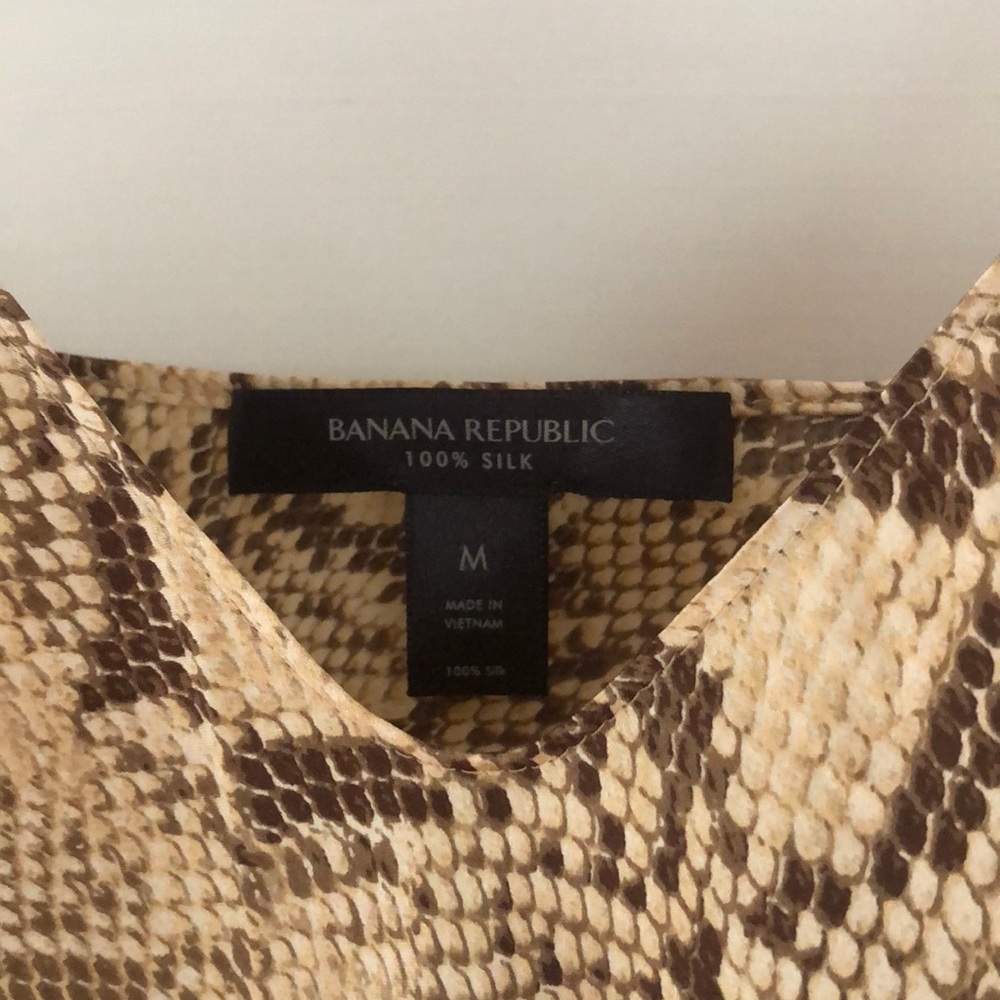 Banana Republic silk slip dress